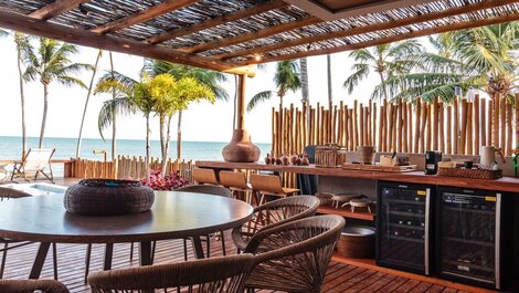 Feet in the sand in Milagres | Pool &amp; Sauna | Huna04