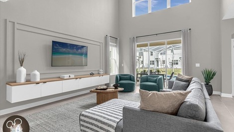 House in a gated community in Orlando