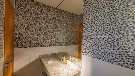 Apartamento con 2 suites en el Condominio Reserva DNA - Ubatuba - SP