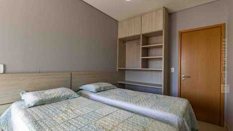 Apartamento con 2 suites en el Condominio Reserva DNA - Ubatuba - SP