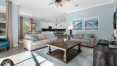 Férias na Disney com a família em um casa alto padrão