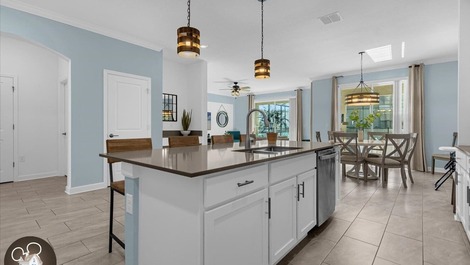 Férias na Disney com a família em um casa alto padrão