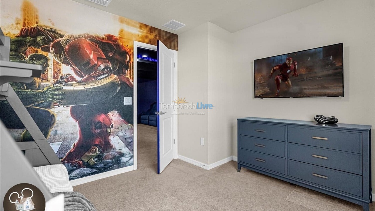 Casa para aluguel de temporada em Orlando (Davenport)