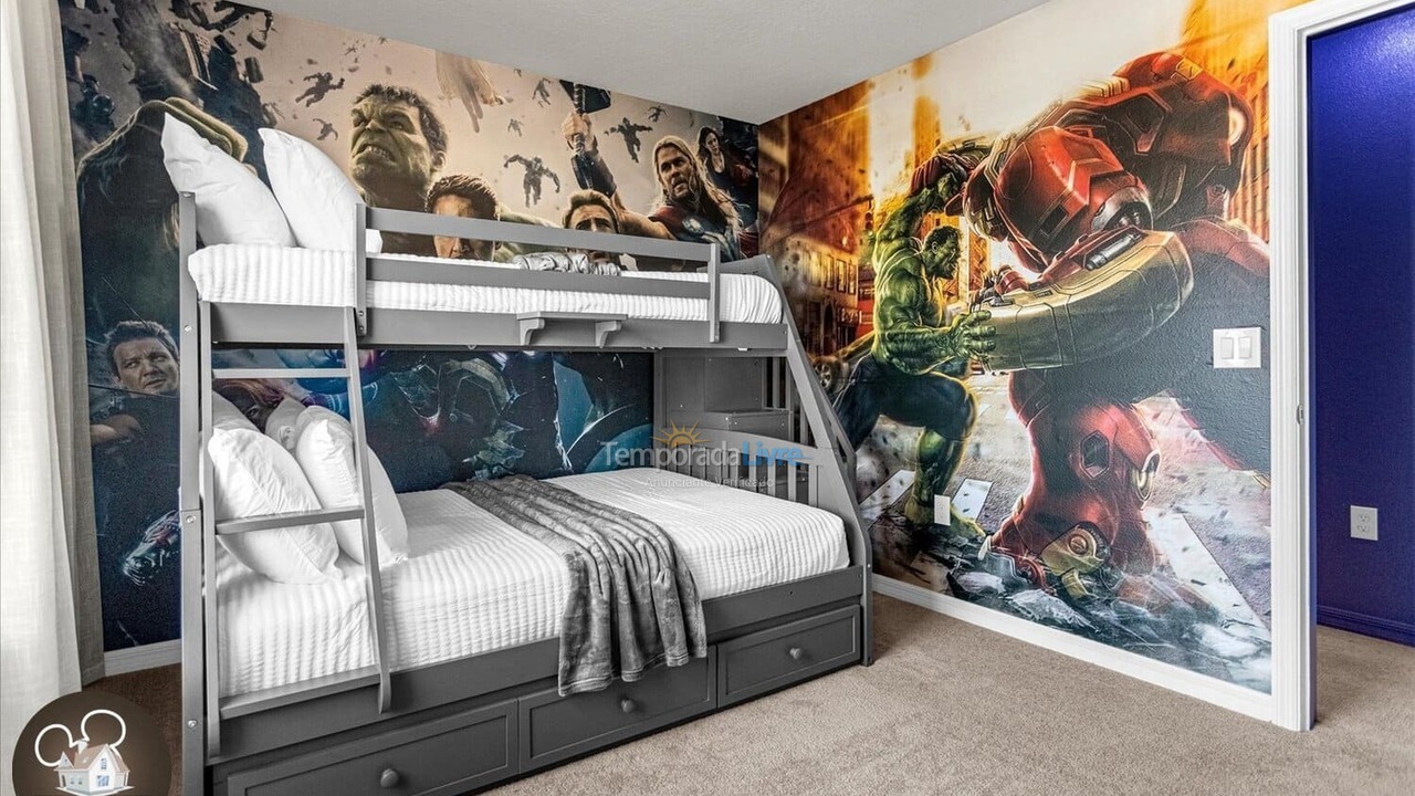 Casa para aluguel de temporada em Orlando (Davenport)