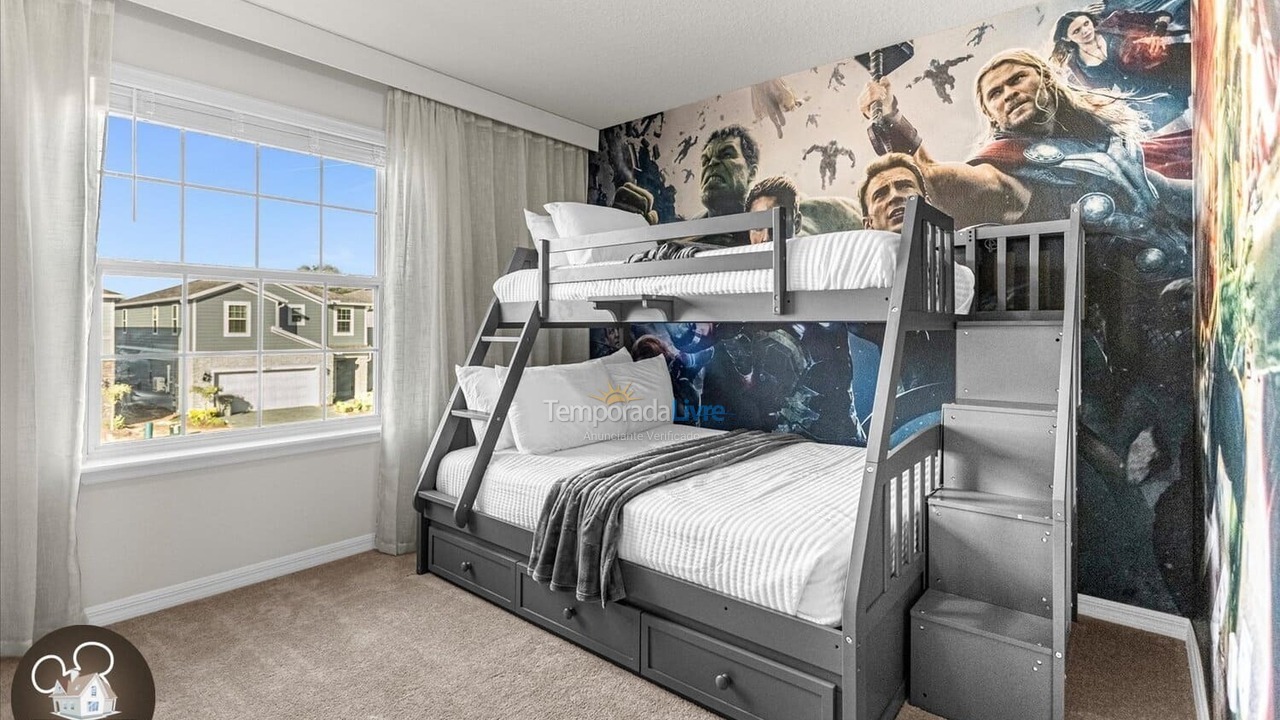 Casa para aluguel de temporada em Orlando (Davenport)