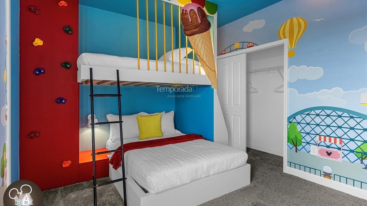 Casa para aluguel de temporada em Orlando (Davenport)