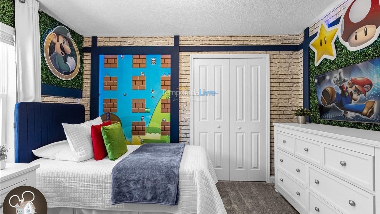 Casa para aluguel de temporada em Orlando (Kissimmee)