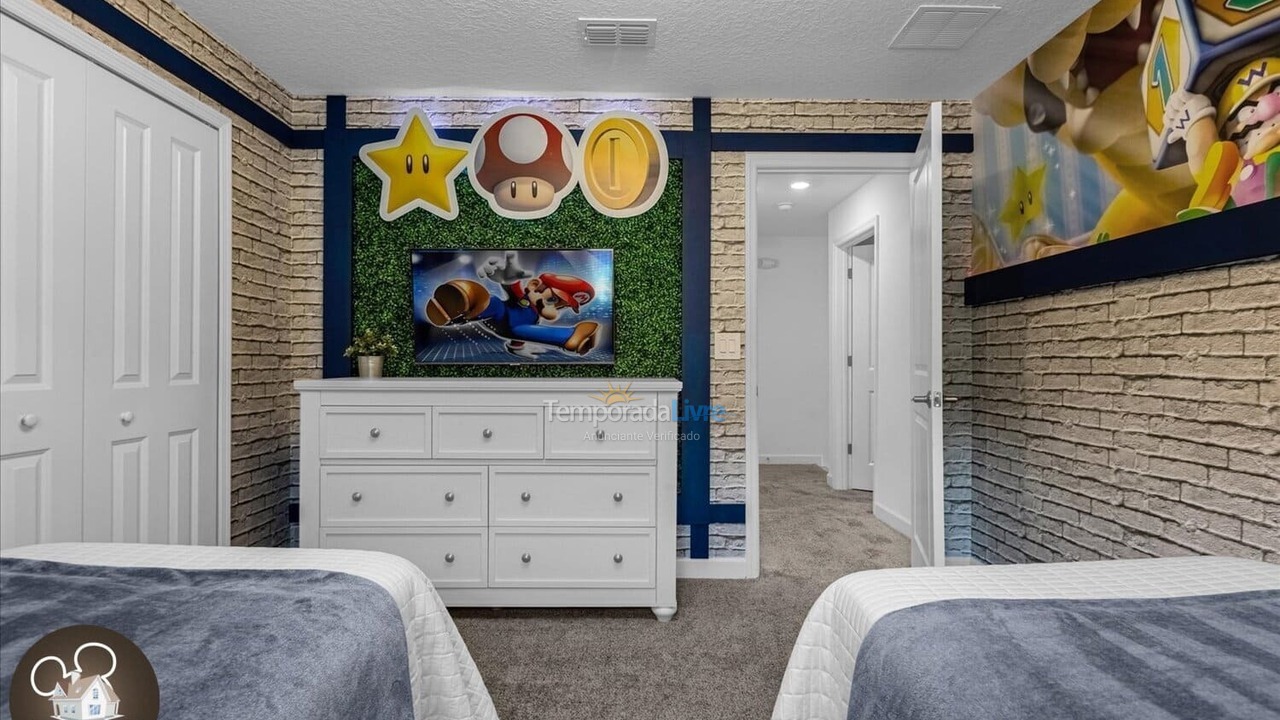 Casa para aluguel de temporada em Orlando (Kissimmee)