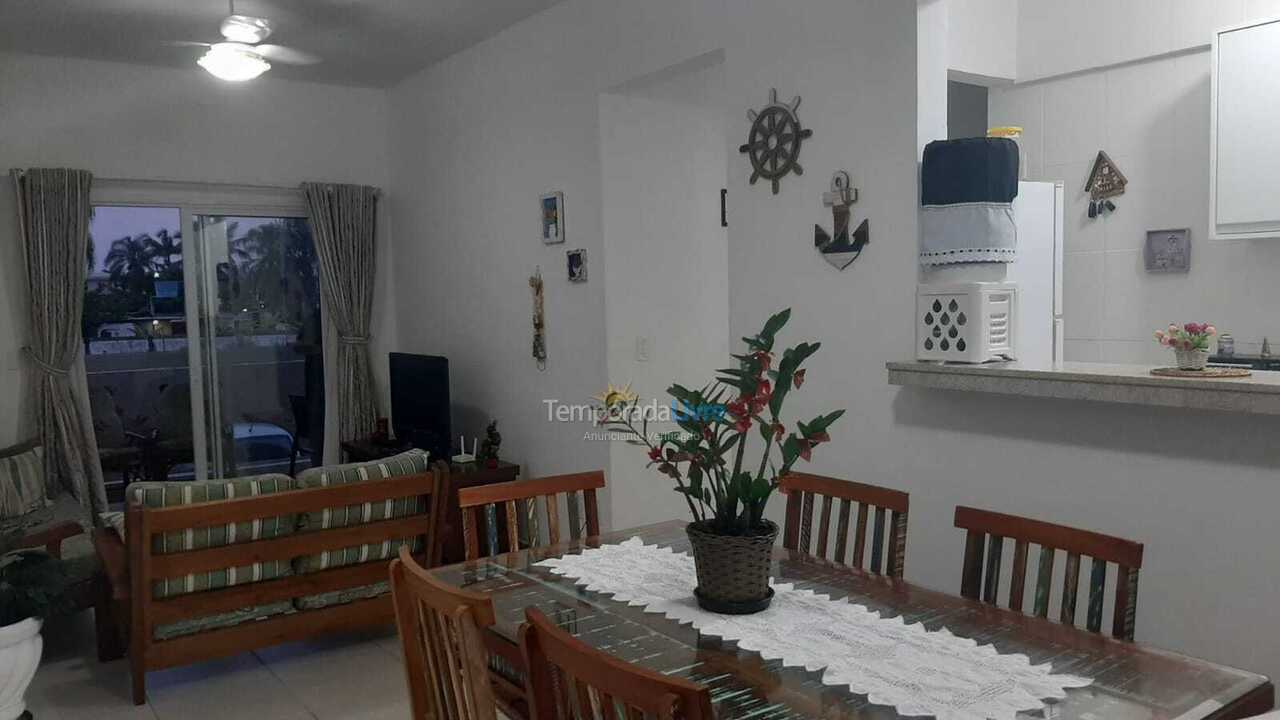 Apartamento para aluguel de temporada em Bertioga (Praia do Indaiá)