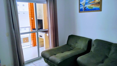 🏖️ Praia Grande Lado Nobre | 3 quartos, 80 metros do mar