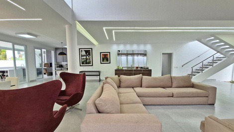 Hermosa casa a 150 m de la playa, 16 personas, Riviera São Lourenço - Bertioga