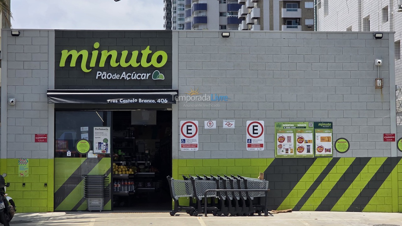 Apartamento para alquiler de vacaciones em Praia Grande (Canto do Forte)