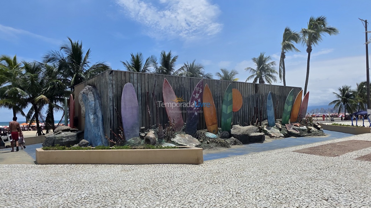 Apartamento para alquiler de vacaciones em Praia Grande (Canto do Forte)