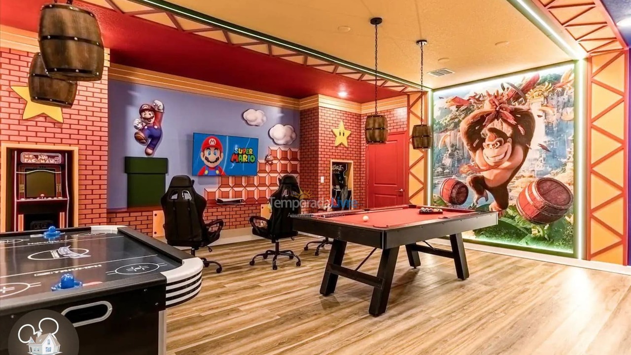 Casa para aluguel de temporada em Orlando (Davenport)