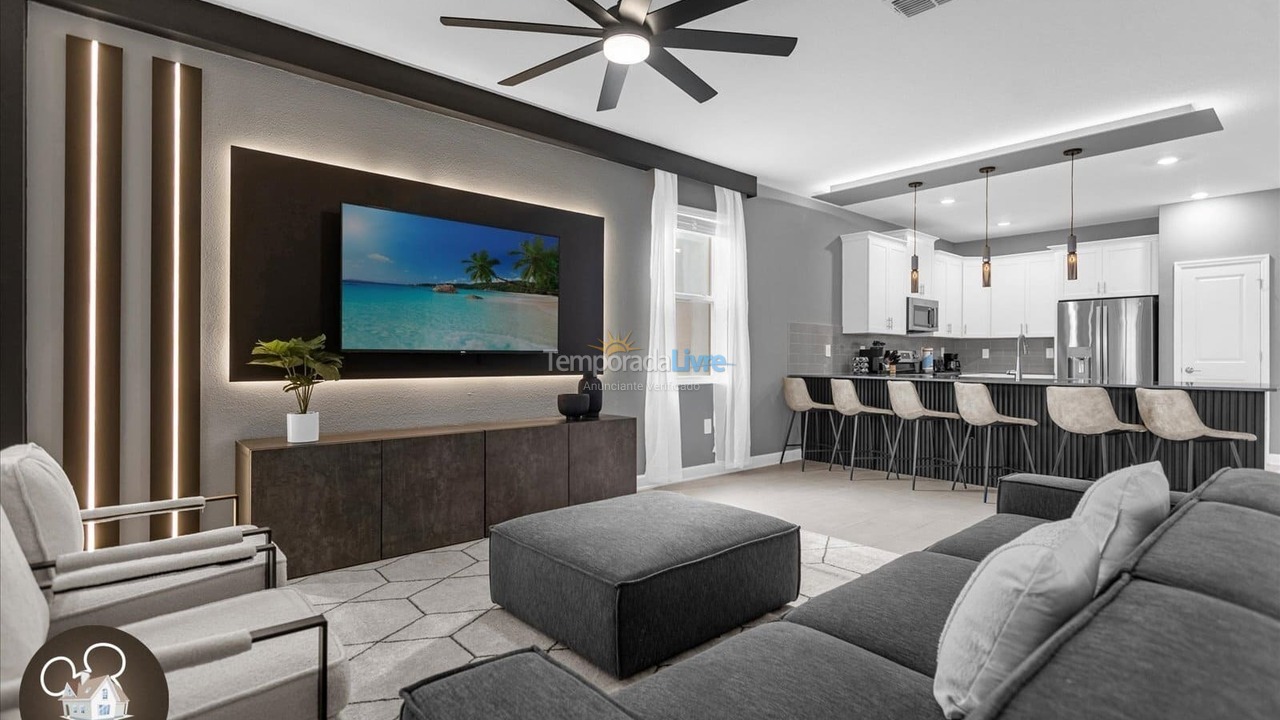 Casa para aluguel de temporada em Orlando (Davenport)