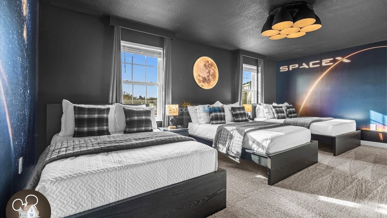 Casa para aluguel de temporada em Orlando (Davenport)