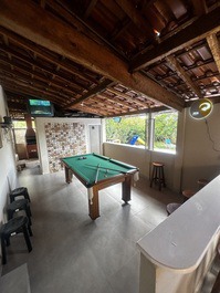 Seu refúgio nas cachoeiras de Milho Verde