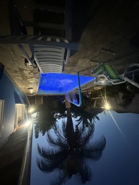 Seu refúgio nas cachoeiras de Milho Verde