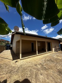 Seu refúgio nas cachoeiras de Milho Verde