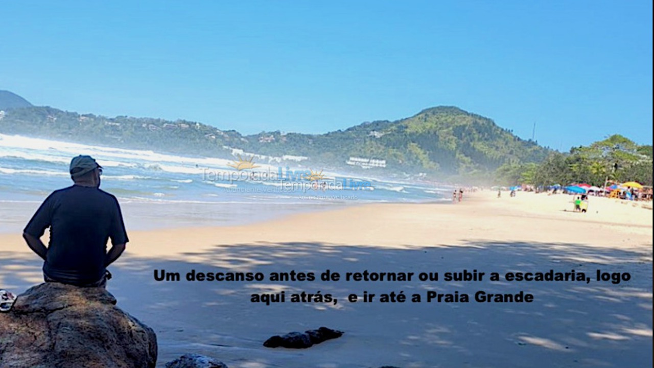 Apartamento para aluguel de temporada em Ubatuba (Praia das Toninhas)