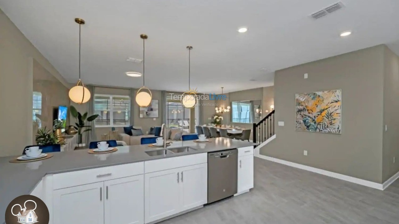 Casa para aluguel de temporada em Orlando (Kissimmee)