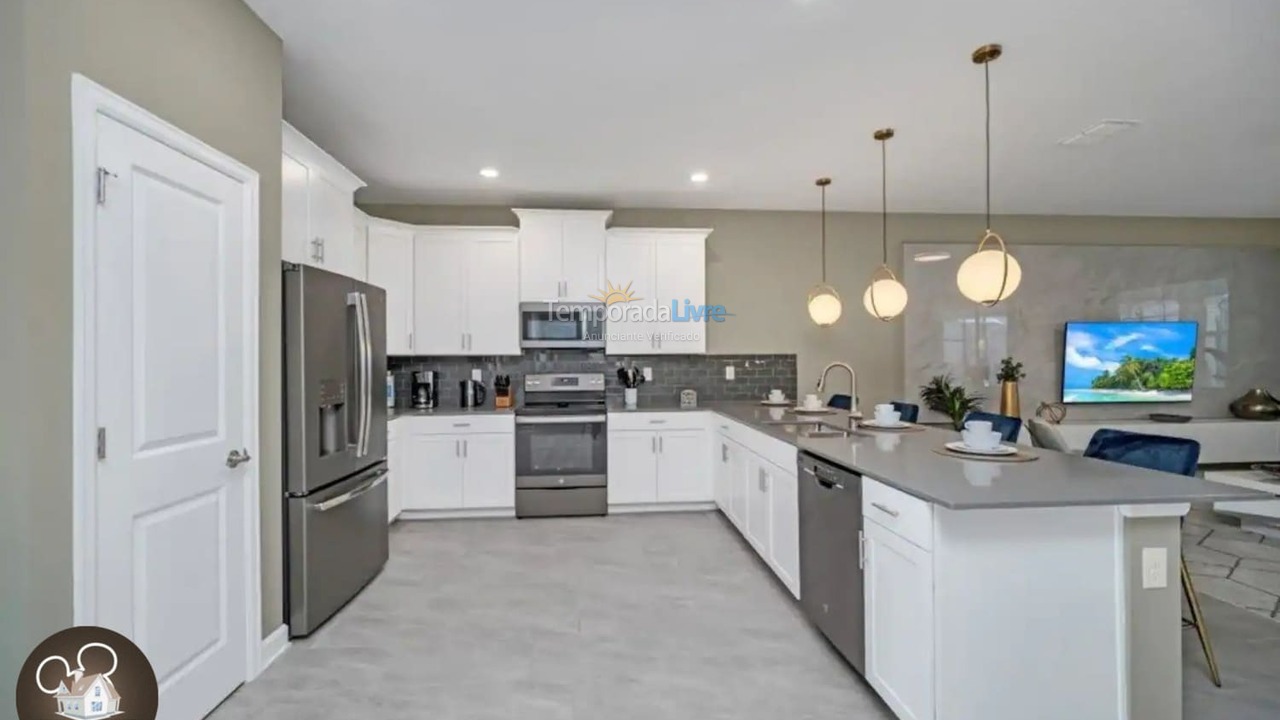 Casa para aluguel de temporada em Orlando (Kissimmee)