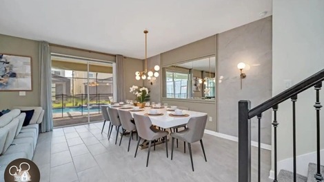 Casa alto padrão em Kissimmee para férias na Disney