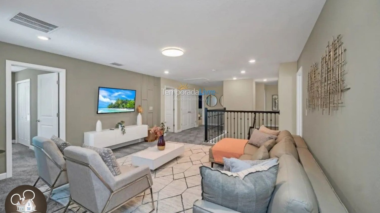 Casa para aluguel de temporada em Orlando (Kissimmee)