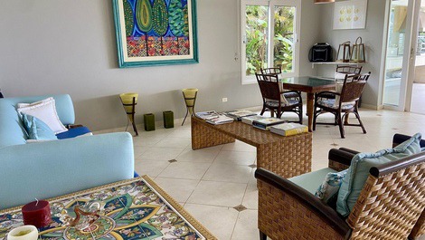 Casa pé na areia na Praia de Juquehy