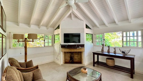 CASA EM CONDOMÍNIO NA PRAIA DE CAMBURIZINHO# PÉ NA AREIA#LITORAL SP