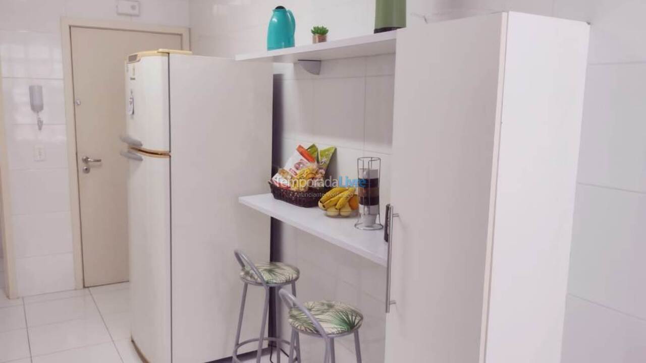 Apartamento para alquiler de vacaciones em Guarujá (Pitangueiras)