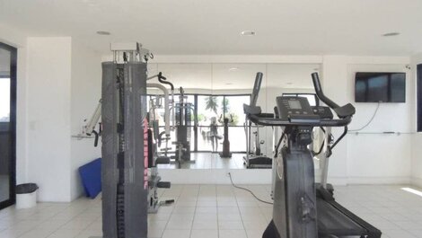 Amplio y confortable dormitorio y sala de estar en PAJUÇARA