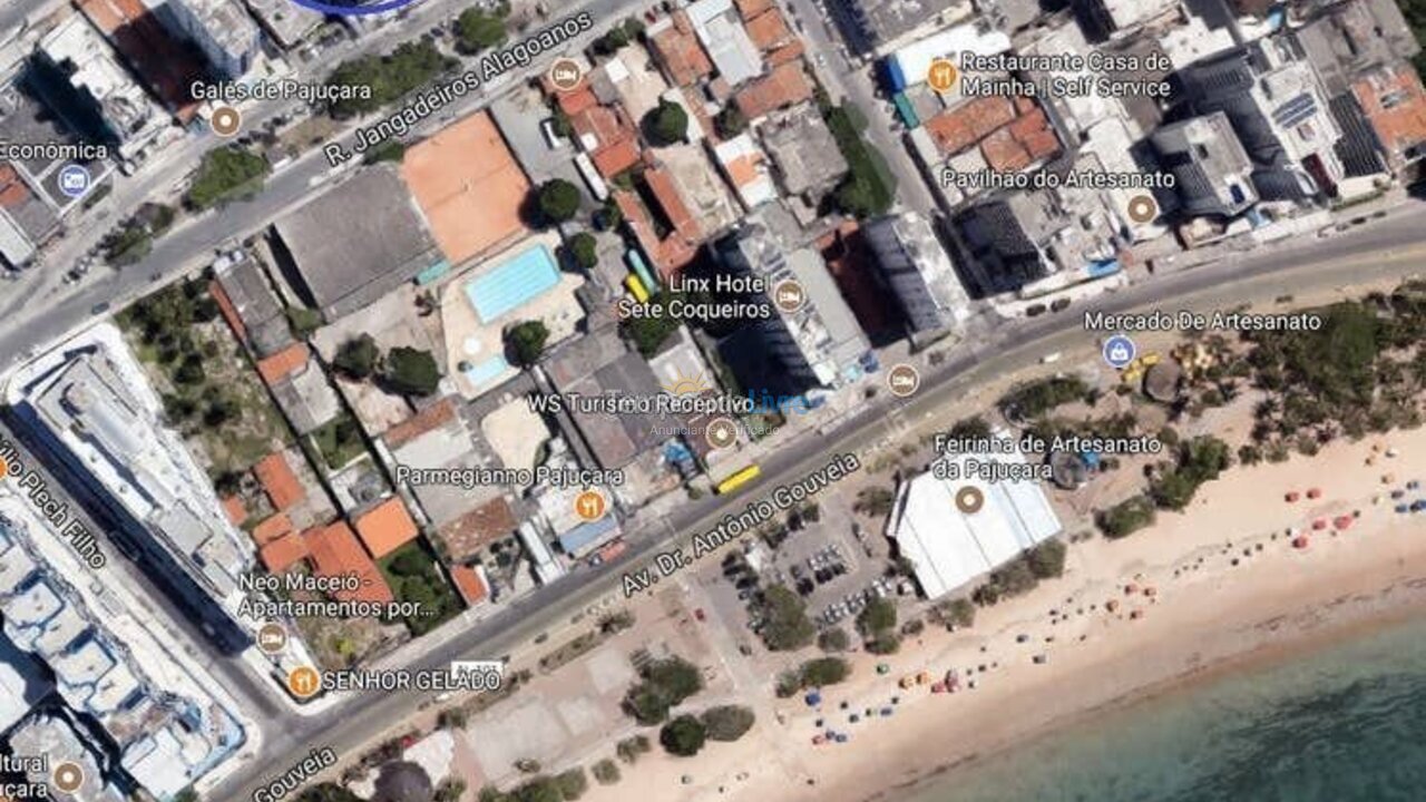 Apartamento para alquiler de vacaciones em Maceió (Pajuçara)