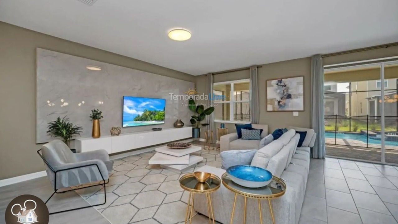 Casa para aluguel de temporada em Orlando (Davenport)