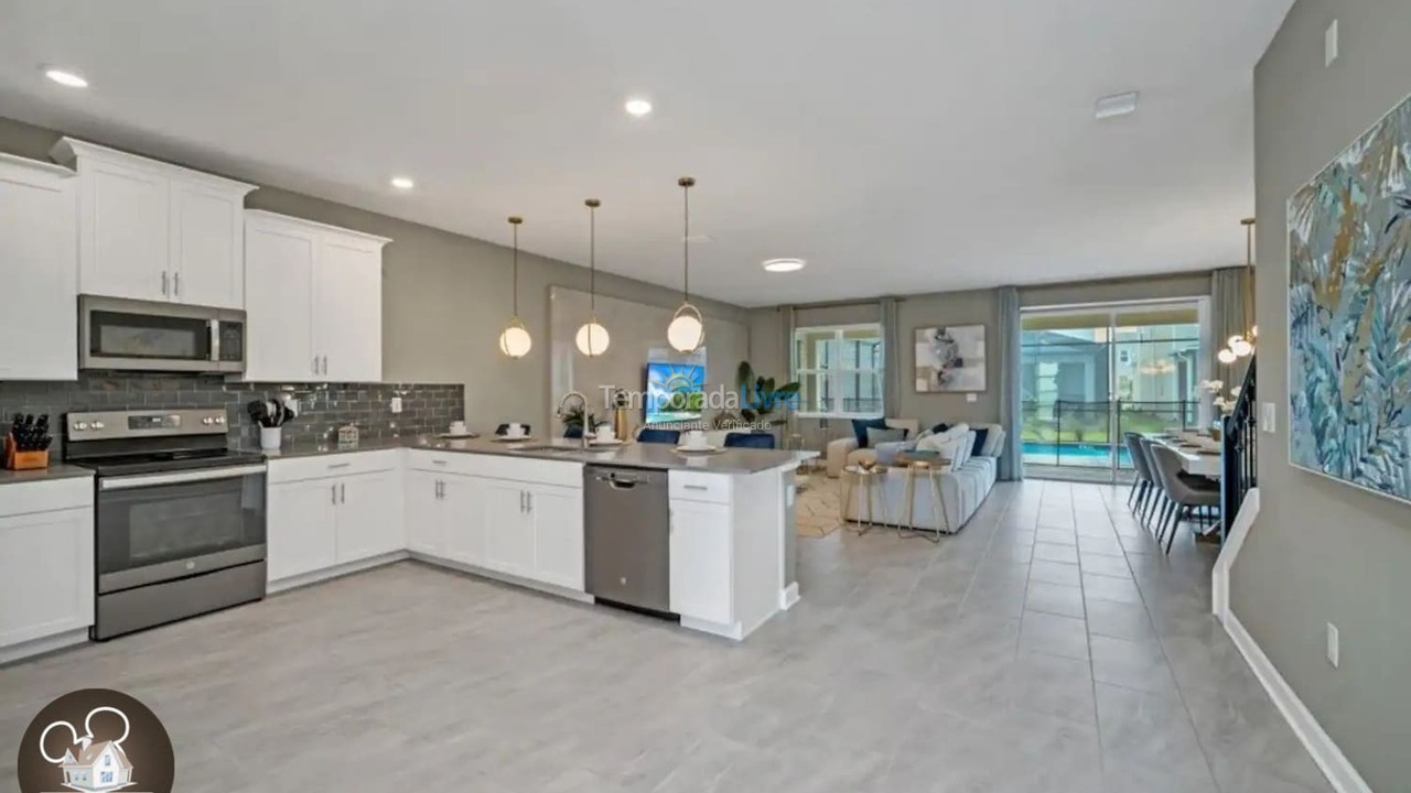 Casa para aluguel de temporada em Orlando (Davenport)