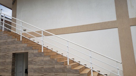 Beachfront condominium.