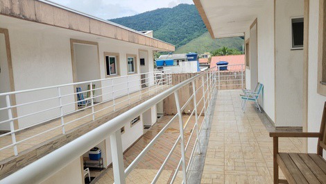 Beachfront condominium.