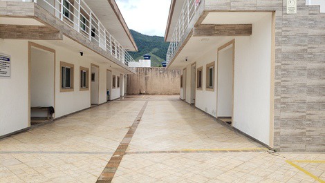 Beachfront condominium.