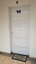 Beachfront condominium.