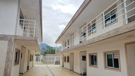 Beachfront condominium.