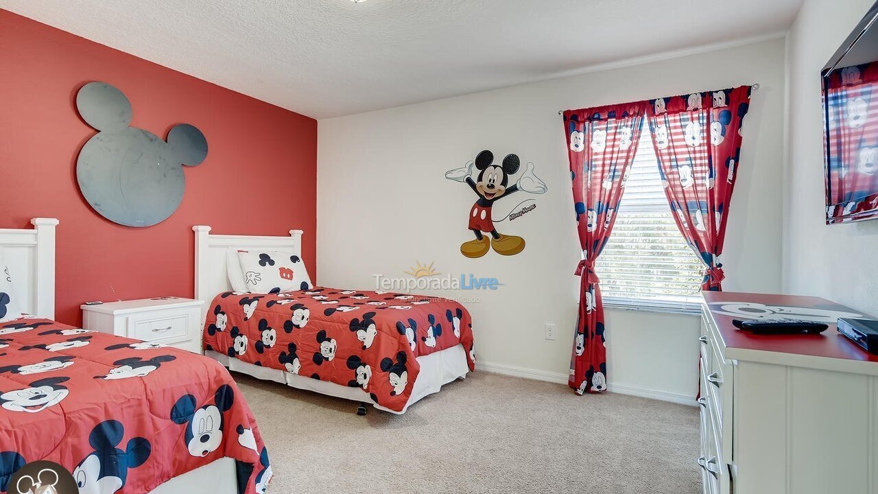 Casa para aluguel de temporada em Orlando (Kissimmee)