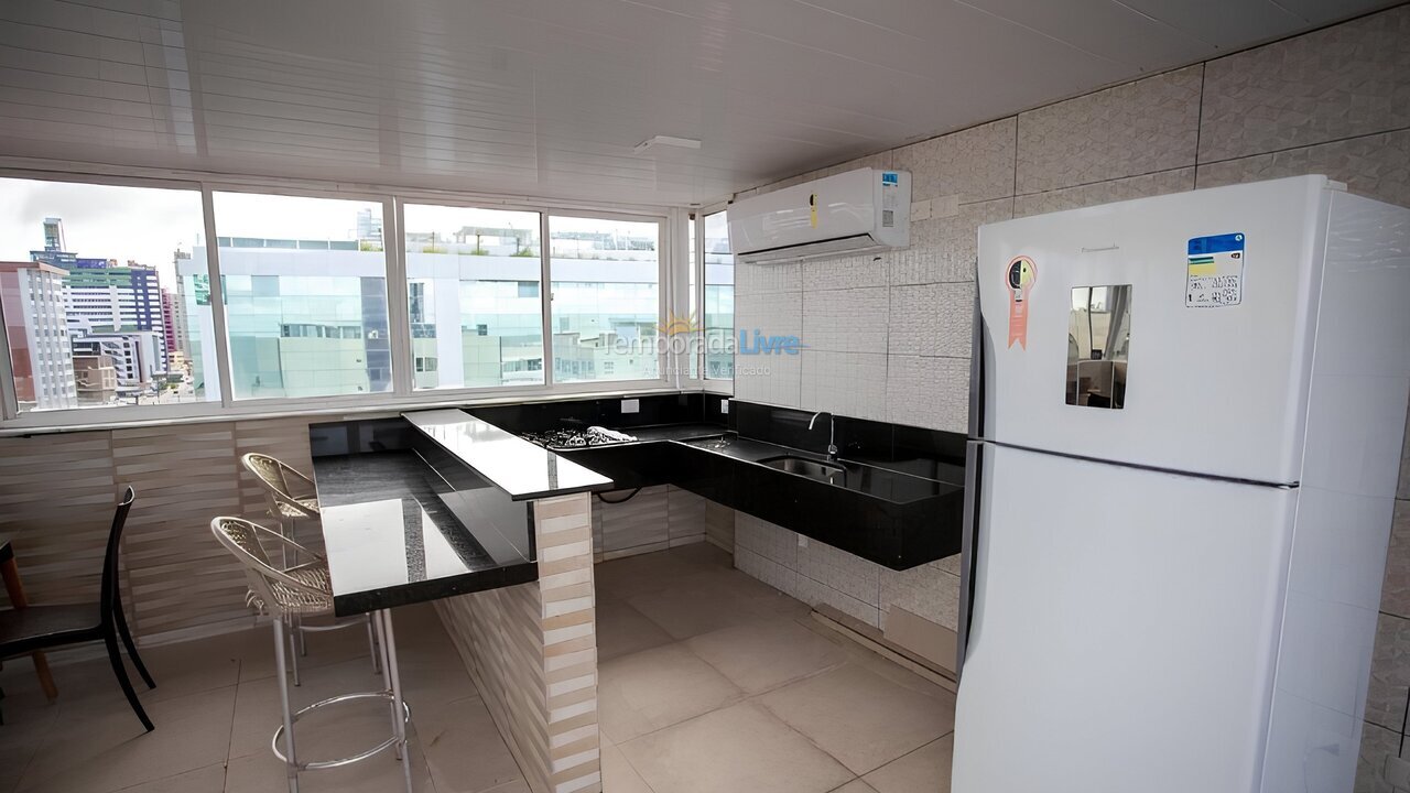 Apartamento para aluguel de temporada em João Pessoa (Pb Praia de Tambaú)