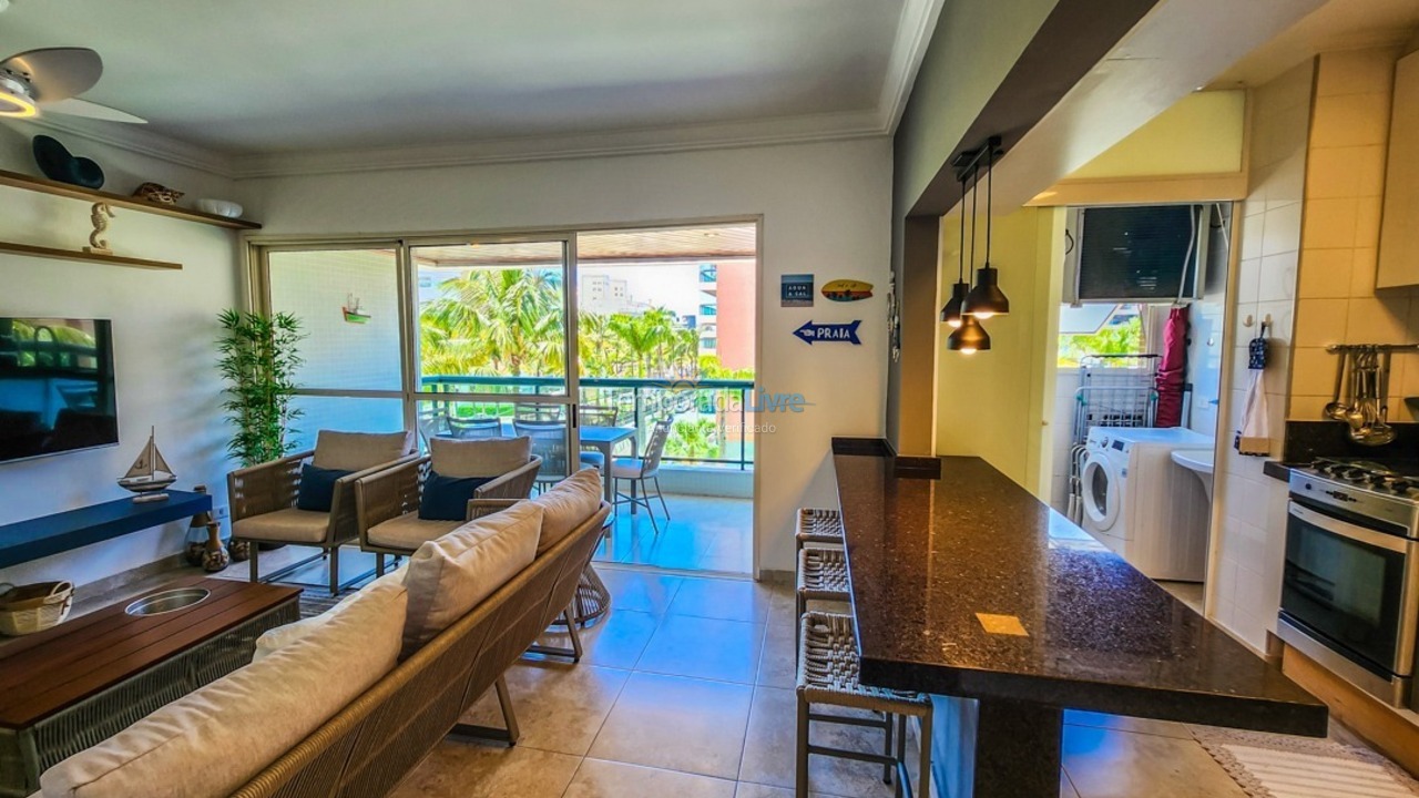 Apartamento para aluguel de temporada em Bertioga (Riviera de São Lourenço)