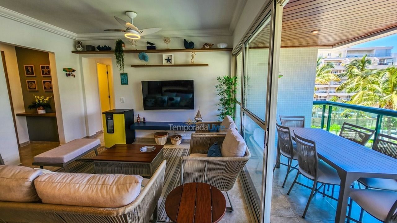 Apartamento para aluguel de temporada em Bertioga (Riviera de São Lourenço)