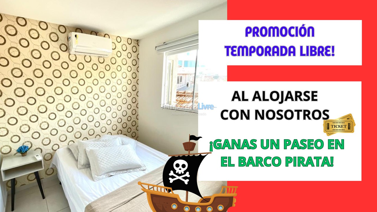 Apartment for vacation rental in Bombinhas (Canto Grande)