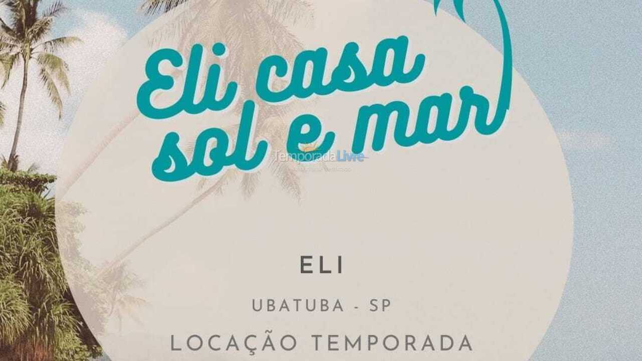 Casa para alquiler de vacaciones em Ubatuba (Maranduba)