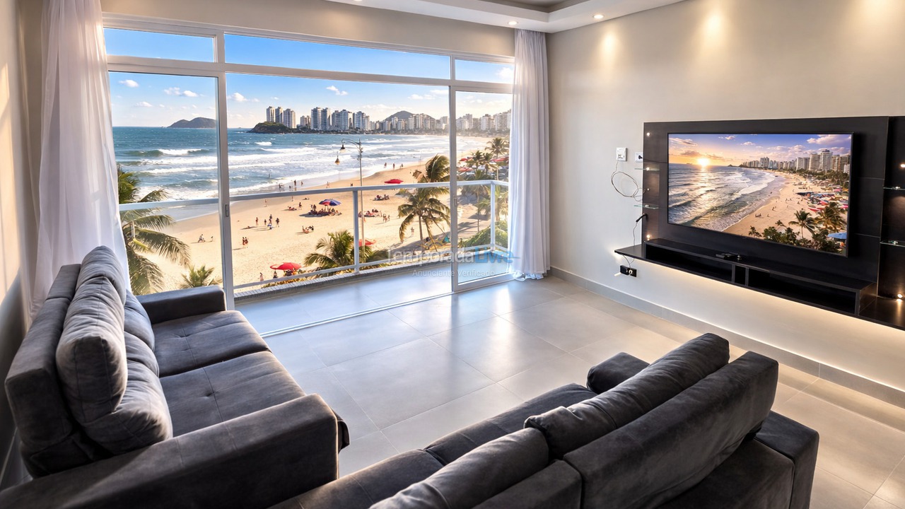 Apartamento para aluguel de temporada em Guarujá (Pitangueiras)