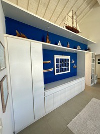 House in a gated community on Baleia Beach.