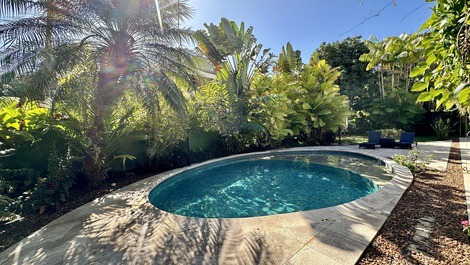 House in a gated community on Baleia Beach.