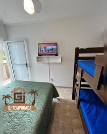 Suite 4 pessoas  e tv aberta